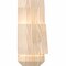 Ekena Millwork Eugene Smooth Timber Gable Bracket, Douglas Fir, 36"W x 10"H x 5 1/2"D x 5 1/2"F, 7/12 Pitch GBW036X10X0606EUG00SDF - alternate 3